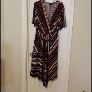 Lane Bryant Faux Wrap Dress 18/20